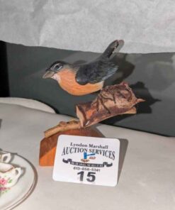 "Chickadee" hand carving by B. Kirk 1996