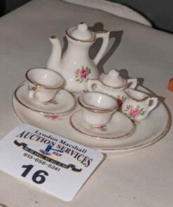 Miniature Tea Set