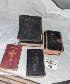 1800s and early 1900s prayer/hymn books