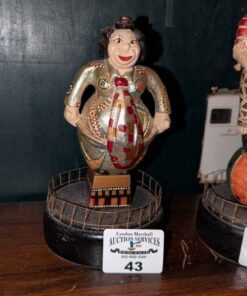 Vintage Circus performer music box