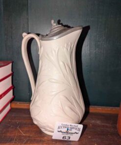 Molded jug with Pewter top