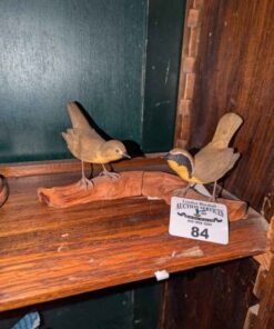 Hand Carved Yellow Throats by Ruch