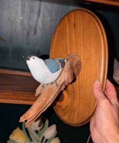 "White Breasted Nuthatch" Carving by Ron Eagle of Merrickville