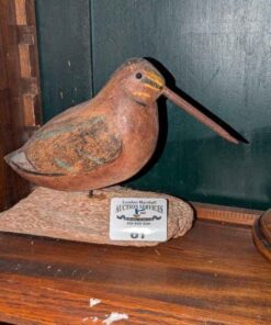 Early Wood carved shorebird