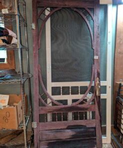 Wooden Screened Door