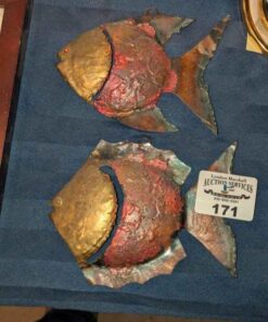 Metallic Wall art fish