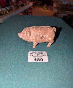 Cast Pig Coin Bank