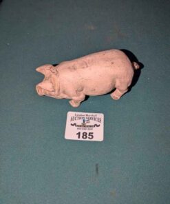 Cast Swine Figure