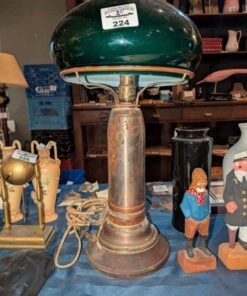 hand made WWI brass shell lamp