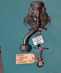 Arcade Crystal No 3 Model wall mounted cast coffee grinder