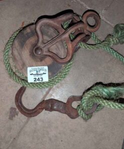 Vintage Block pulley