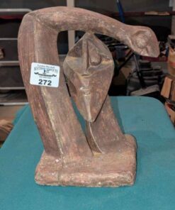 Signed Abstract Sculpture