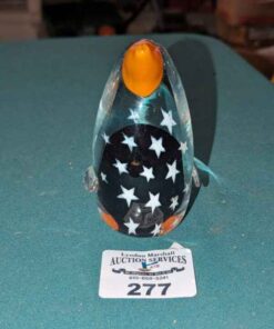 Caithness Glass Paperweight: Shuffle the Penguin