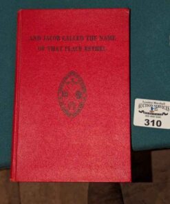 And Jacob called the Name of that place Bethel First Edition 1948 book