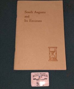 South Augusta and its Environs 1964 pamphlet