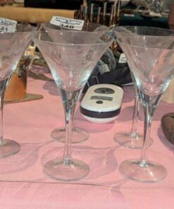 Crystal Martini Glasses