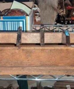 Wooden Box with removable wood slats