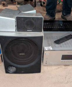 Sony Digital Audio Video Control Center with speakers & remote