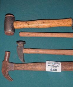 Assorted hammers