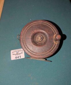 Antique Wooden Fishing Reel