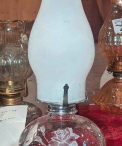Rose Pattern oil lamp