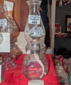 Lamp light farms oil lamp square glass body
