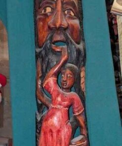 Wooden Wall Carving