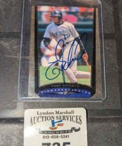 Signed Tony Batista Upper Deck Card