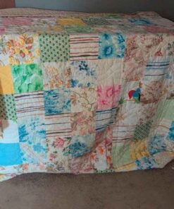 Hand Stitched Patchwork Quilt