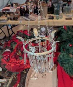 Waterfall Style Two Tiered Chandelier