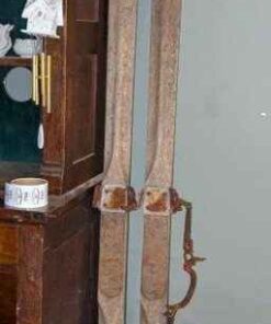 Vintage Wooden Skies