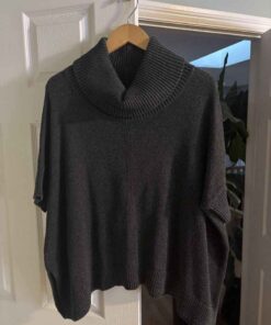 Old navy large short sleeve poncho
