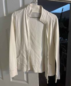 Jacob medium white jacket