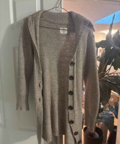 H&M medium cardigan wool with strap