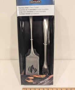 Napoleon stainless steel two-piece barbecue set