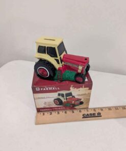 International 1066 savings bank- sturdy porcelain construction- for the hard to buy for!