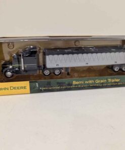 164th John Deere semi with grain trailer- new in the box- produced 2007