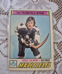 Borje Salming 1rst team all star card