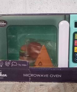 Battery operated toy microwave