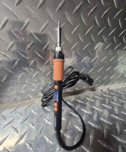 Soldering iron with digital display