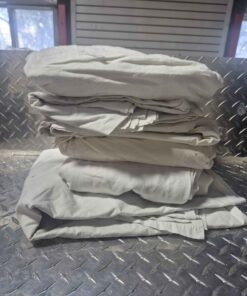 White bedding .....used