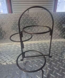 Three-tier adjustable flower stand