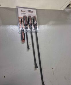 4 piece Case iH branded prybar set