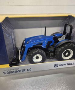 ERTL New Holland 1/16 Die cast metal replica workmaster 120 tractor