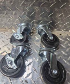 4 bolt on caster wheels
