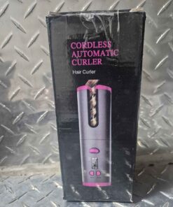 Cordless automatic curler