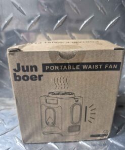 Portable waist fan