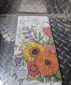 I'm the garden 2 in 1 tea and terry towel