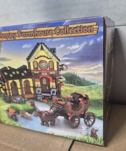 630 lego style farm set