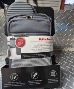 KitchenAid 4 piece oven mitt set